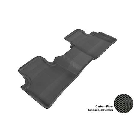 3D Maxpider 3D MAXpider L1NS03021509 NISSAN MAXIMA 2009-2014 KAGU BLACK R2 Floor Mat L1NS03021509